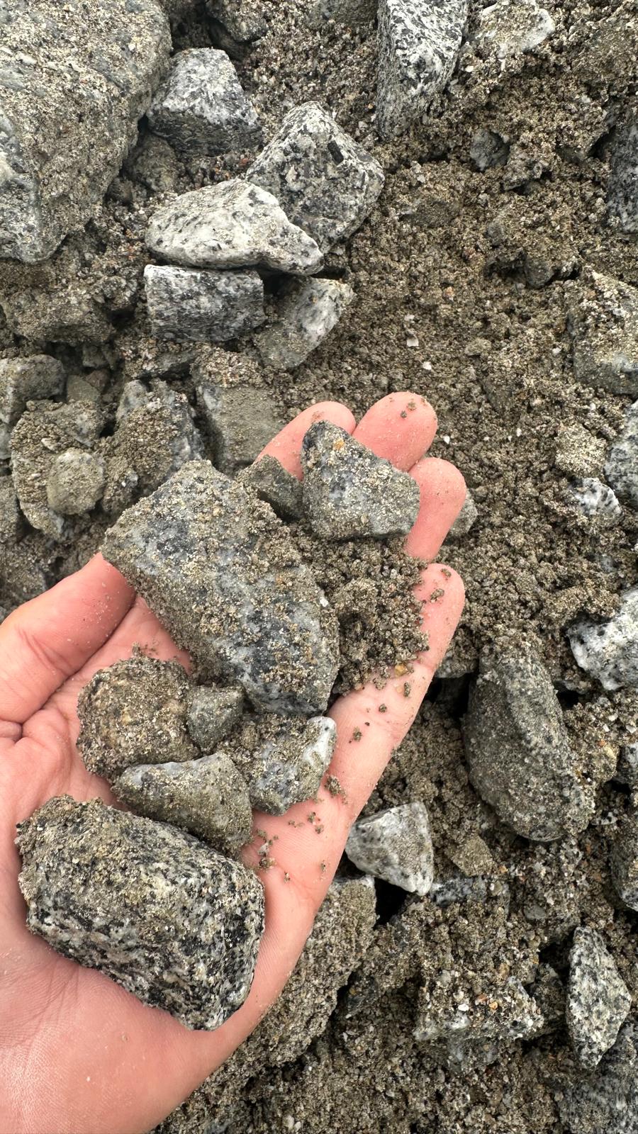 Drcené kamenivo 0 - 63