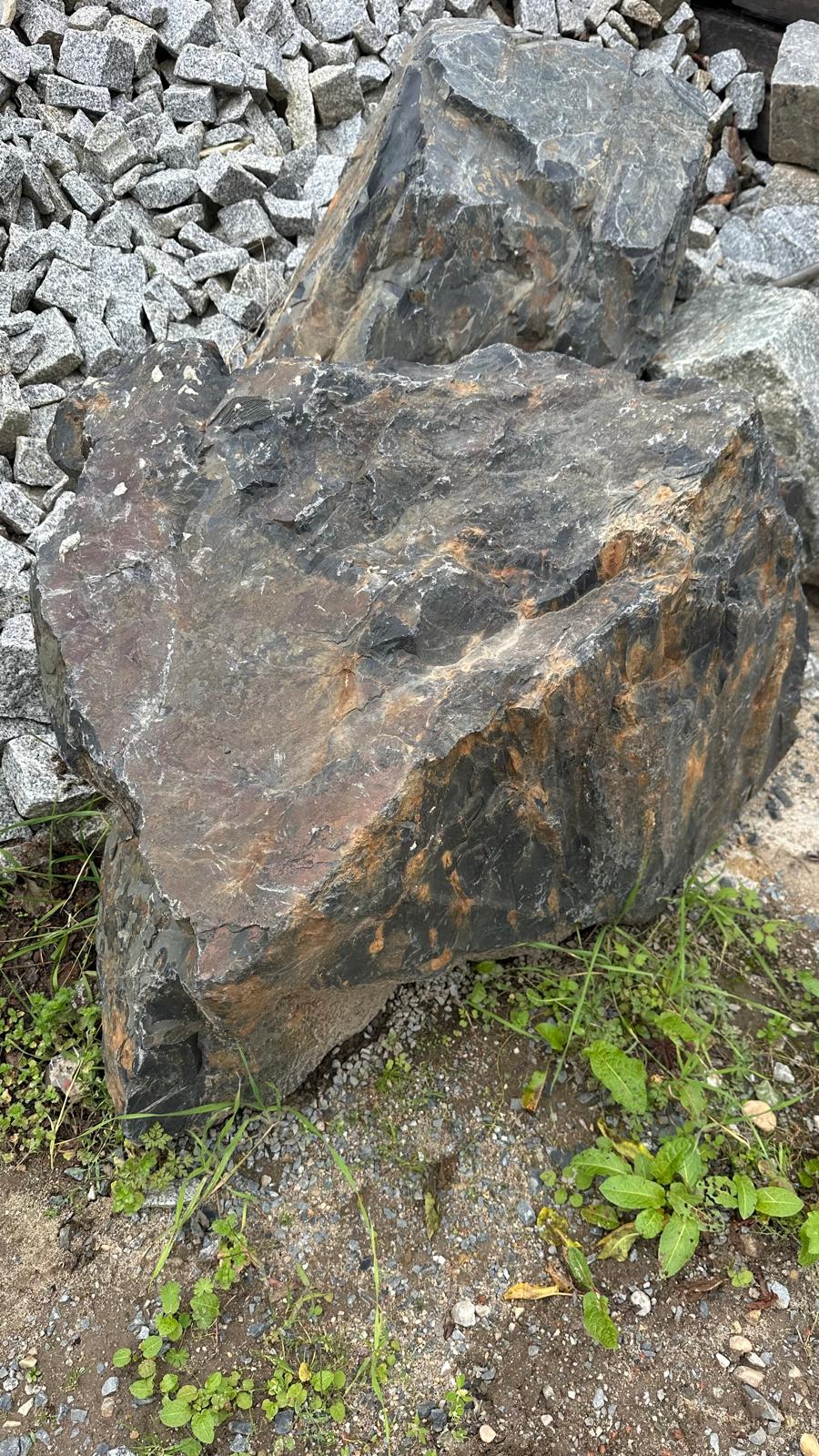 Solitérní kameny - horninová směs